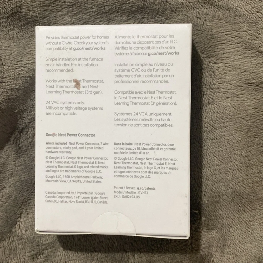 Nest Power Connector
